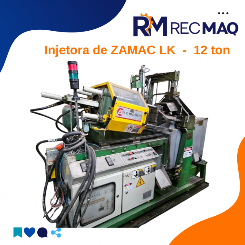Injetora de Zamac LK 12